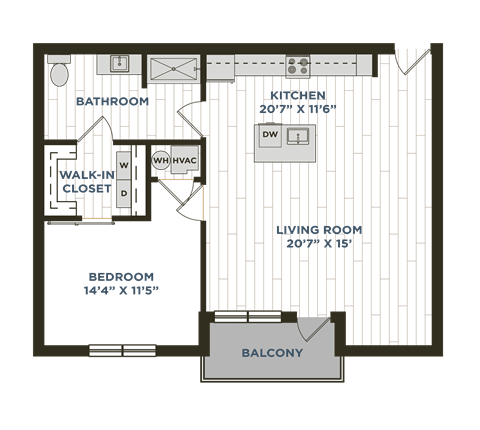 The Legend at Beards Hill A2 Floor Plan